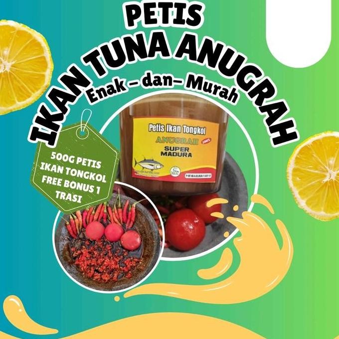 

JH8 (ANUGRAH) petis ikan tongkol 500g (free bonus terasi 1 keping)