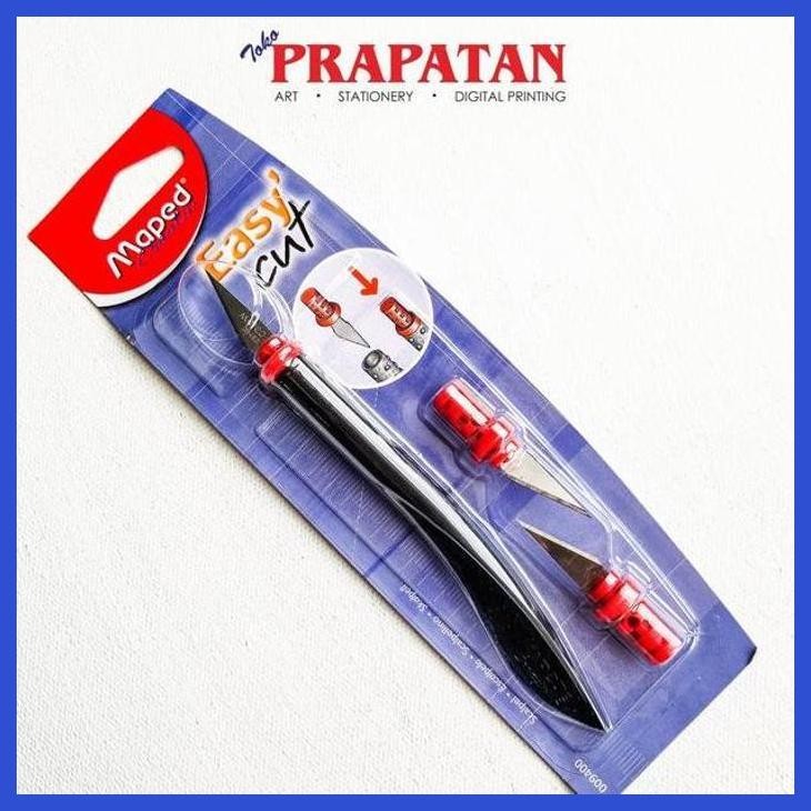 

( SEKOLAH / LUKIS ) PROMO MAPED PISAU SCALPEL EASY CUT CUTTER (SENI / MENGGAMBAR / ART / KERAJINAN ) PRIVASI AMAN