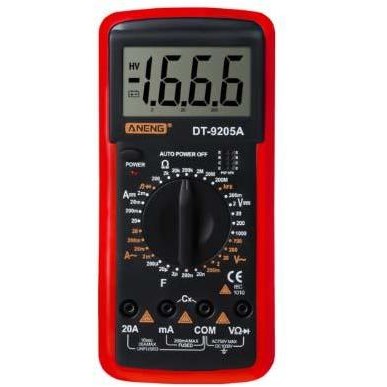 TERBARU - Aneng DT9205A/Aneng Multimeter 20A AC/Aneng avometer