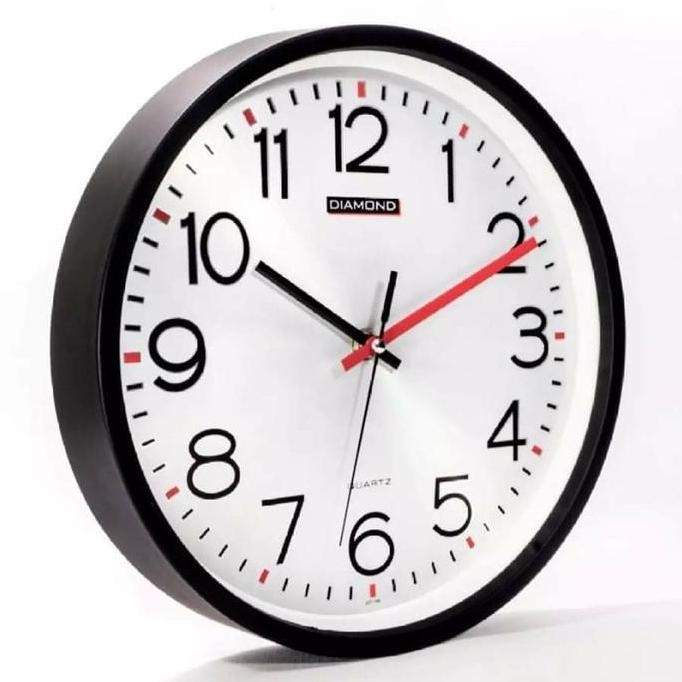 jam dinding diamond mesin sweep 2711