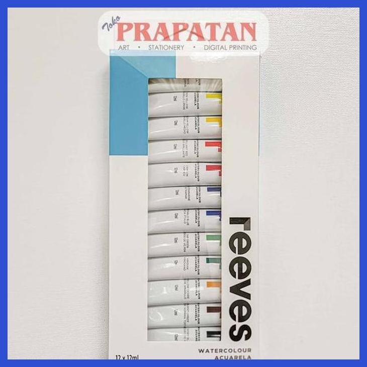 

( SEKOLAH / LUKIS ) READY REEVES WATERCOLOR SET TUBE 12X12ML | CAT AIR SET (SENI / MENGGAMBAR / ART / KERAJINAN ) SIAP KIRIM