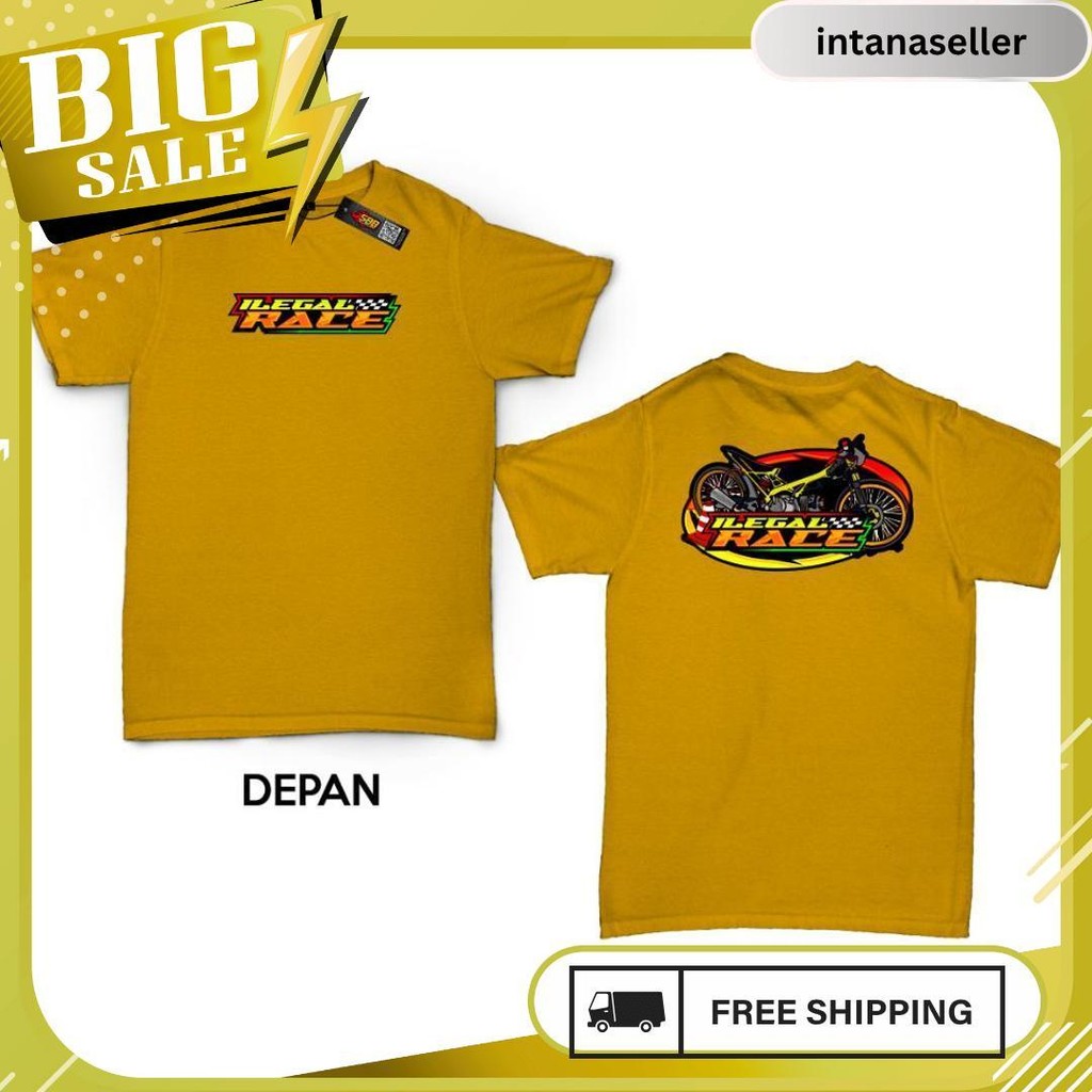 Sound Balap Blitar | Kaos Motor Racing Anak Ilegal Race Motor Drag Distro Katun Meledak