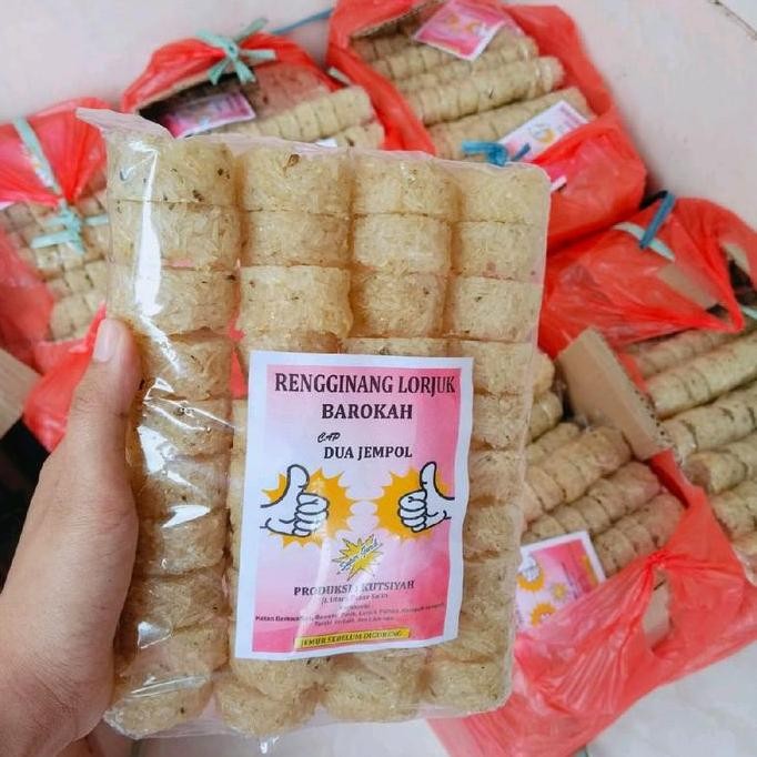 

(1pak isi 40) rengginang lorjuk asli madura superan