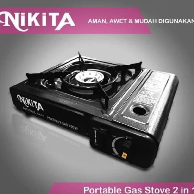 Kompor Gas Portable NIKITA 2in1