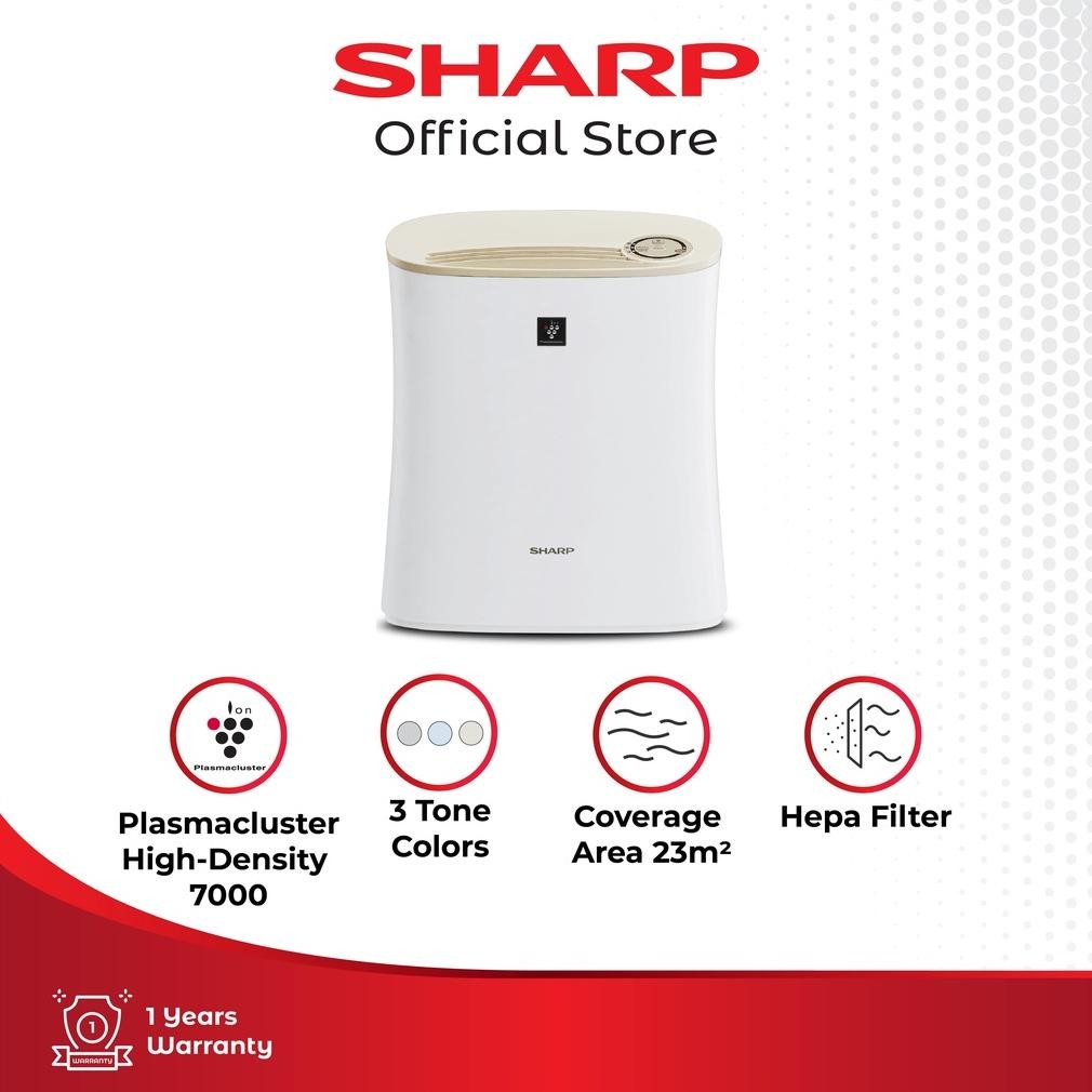 NEW Sharp Air Purifier - Pembersih Udara Ruangan With Plasmacluster 23m - FP-F30Y Color Random [terb