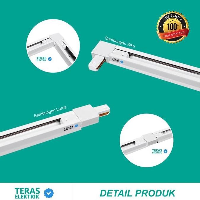 [Expert] Sambungan rel penyambung lampu rel track spotlight