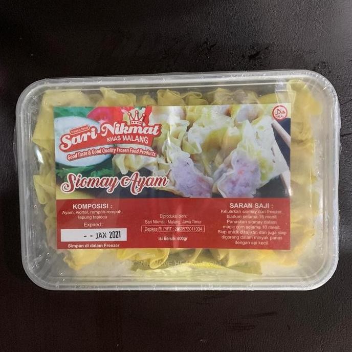 

Sari Nikmat Siomay Ayam 20 pcs 500 gr