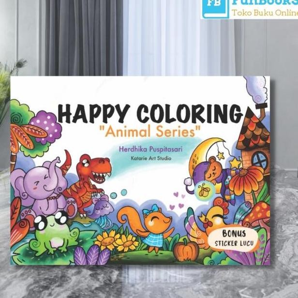 

Buku Anak Aktivitas Mewarnai Happy Colng Animal Series
