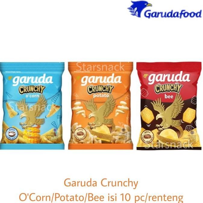 

Garudafood O'Corn Potato Puffy stick crunchy bee isi 10 pc/pak