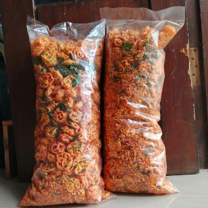 

(1KG) SEBLAK RAFAEL BANTAT PEDAS DAUN JERUK -CITARASA Snack Cemilan Kerupuk Kering Food