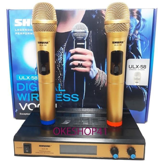 (Expert) Shure Microphone Wireless ULX 58 Mic Karaoke Handheld