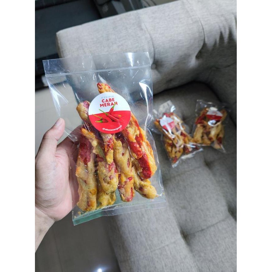 

KERIPIK CABE MERAH BESAR CRISPY | KERIPIK SAYUR BUAH PREMIUM