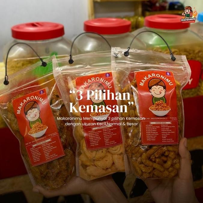 

Gerai Makaronimu | PIPA MIX BASRENG STCK | Basreng Pedas / Basreng Pedas Daun Jeruk / Basreng
