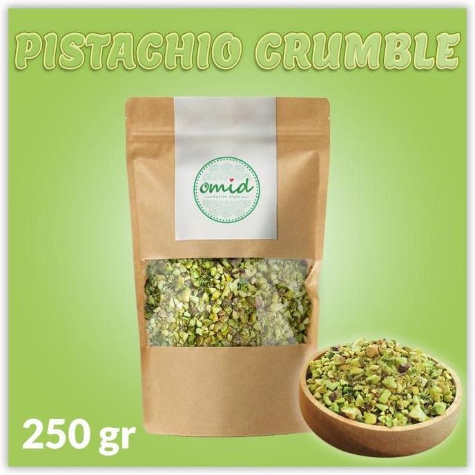 

Pistachio Crumble | Pecahan Pistachio | Pistachio Halus - 250gr