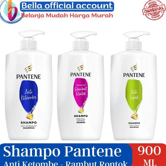 Shampo Pantene 900ml Anti ketombe membantu mengatasi ketombe Membandel TA