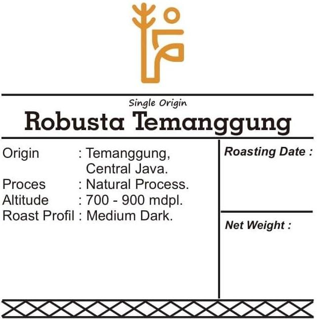 

Robusta temanggung natural 1kg