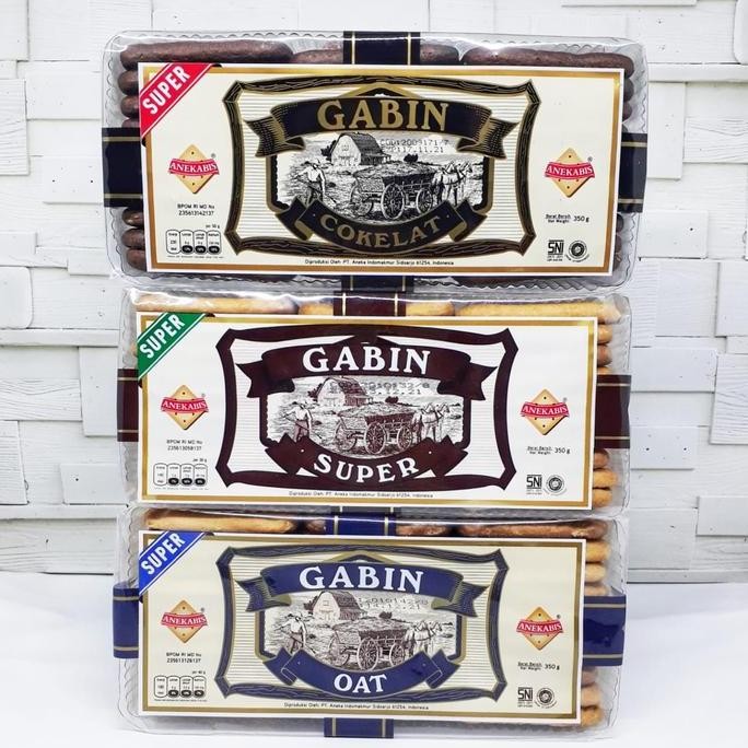 

roti gabin biscuit/camilan anekabis 350gr