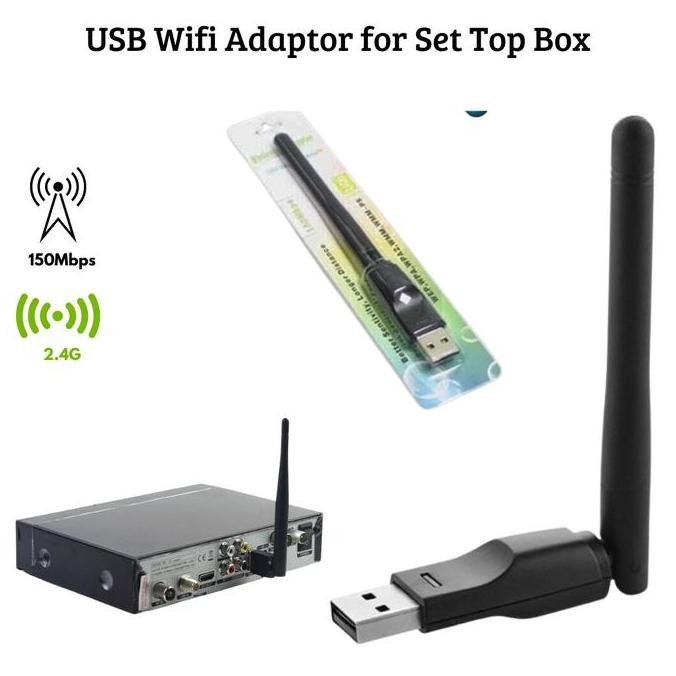 #####] USB WIFI Adaptor / USB WIFI DONGLE Untuk STB / PC / Set Top Box