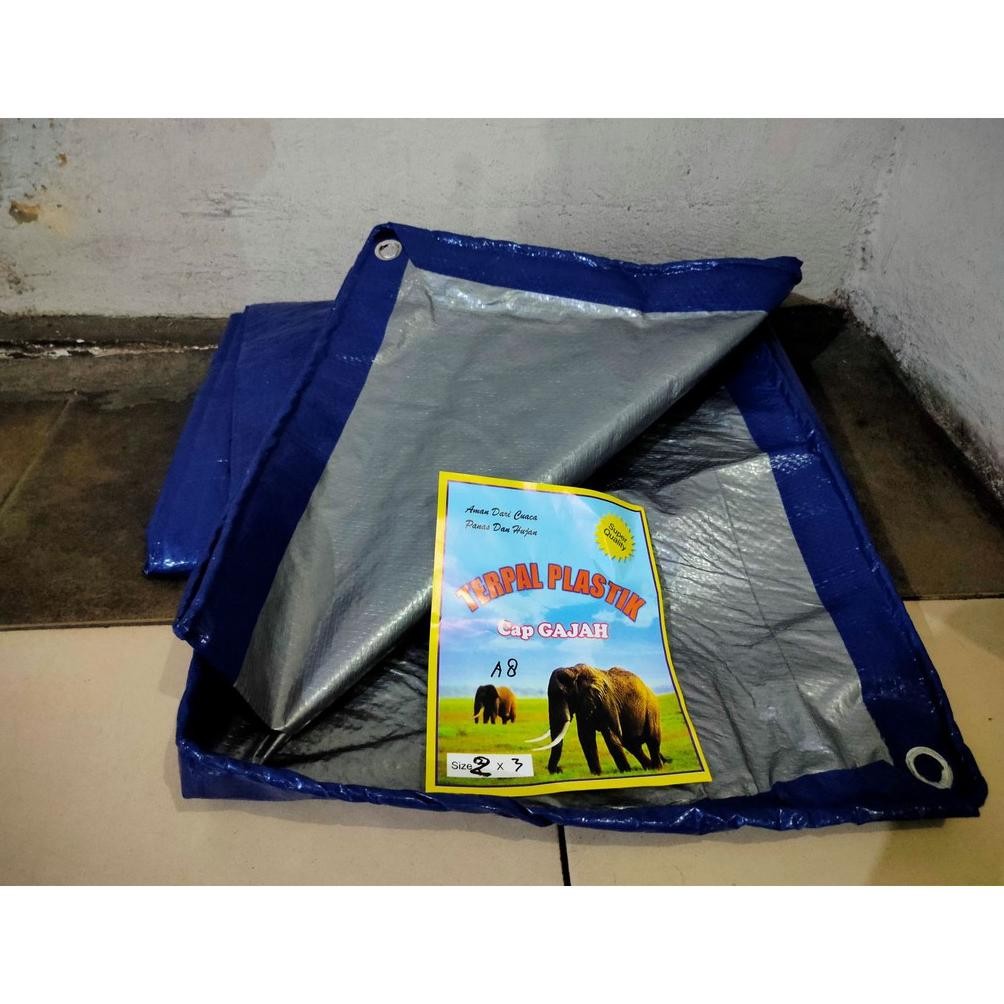 Terpal Import A8 Ukuran 6x8 Meter Cap Gajah