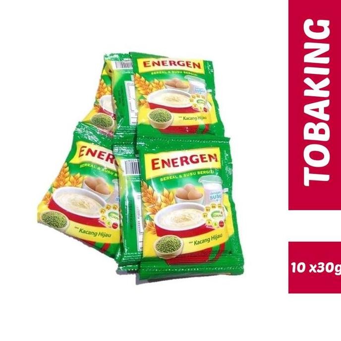 

Energen kacang hijau sereal renceng 10 x 30 gr