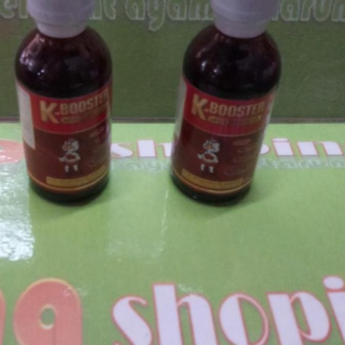 kbooster 50ml obat vitamin ayam pucat sakit kuning lesu impor bangkok [terbaik]