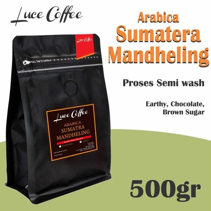 

Kopi Arabica Sumatera Mandheling 500gr - biji atau bubuk