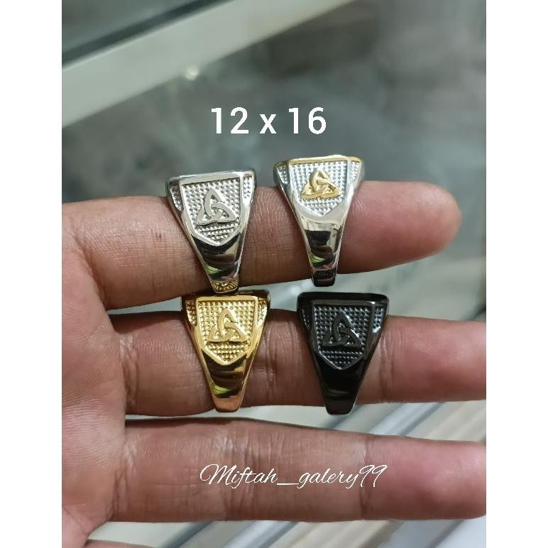Emban cincin titanium super 12x16 DiM