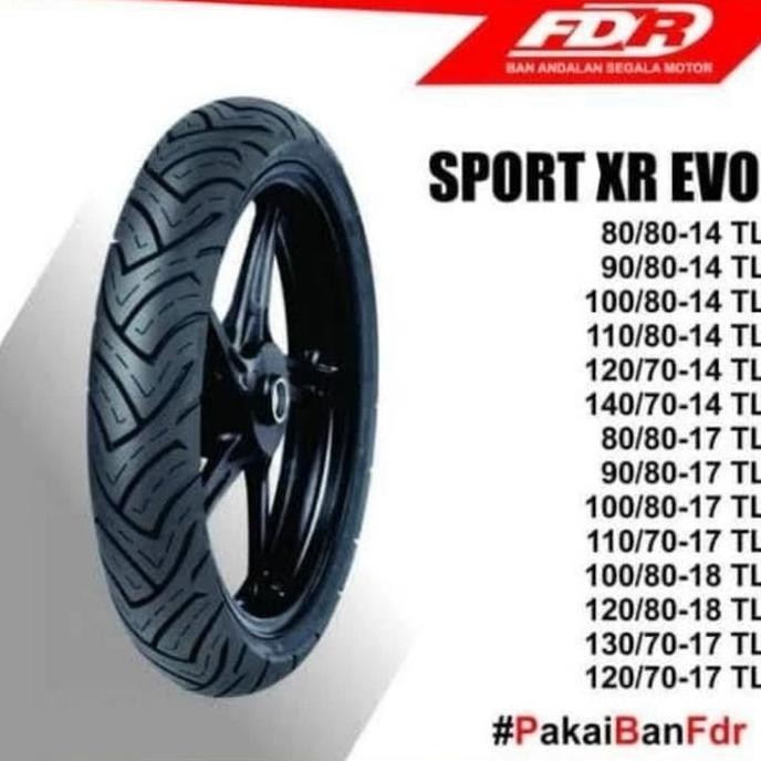 {{{{}}] BAN FDR XR EVO 110/70-17