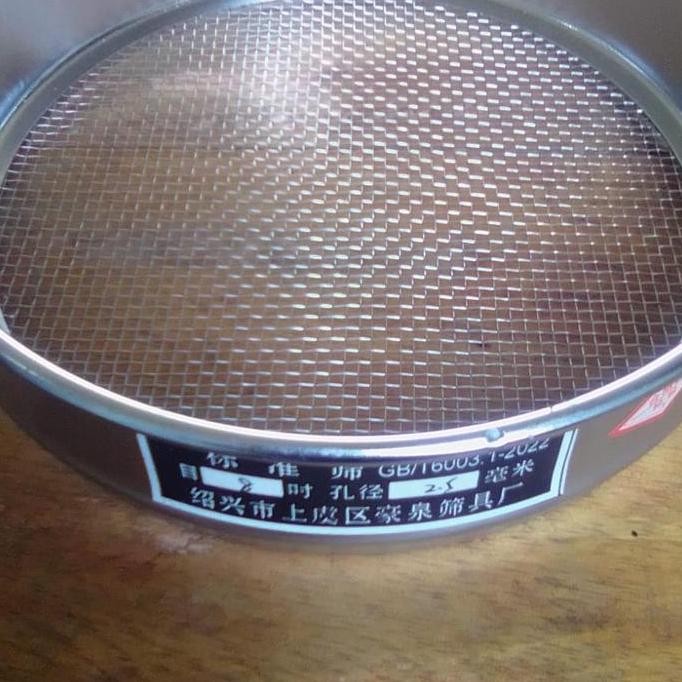 AYAKAN MESH 8 , 2.5 MM. TEST SIEVE AYAKAN MESH 8 READY STOK ORIGINAL DAN TERPERCAYA