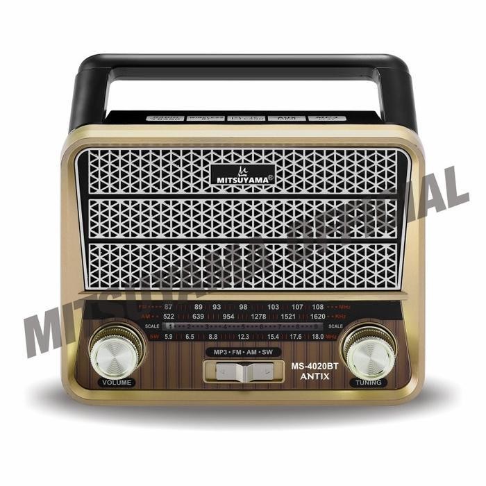 Radio Jadul Fm Am Sw Rodja Mitsuyama Radio Antik Aux Input Radio Usb Original Dan Terpercaya