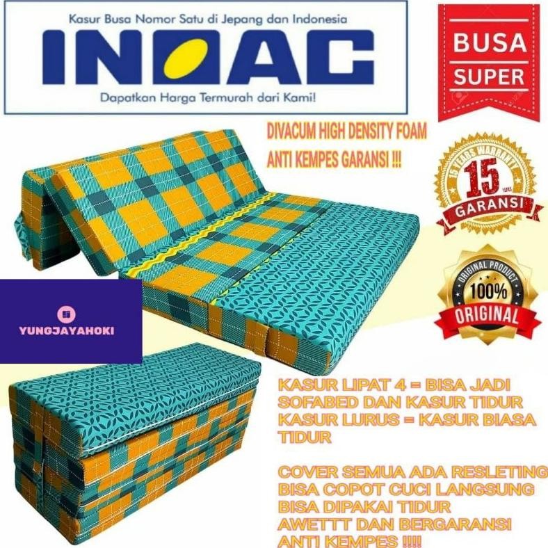 KASUR BUSA LIPAT / MATRAS LIPAT INOAC BERGARANSI / KASUR BUSA SUPER INOAC AST