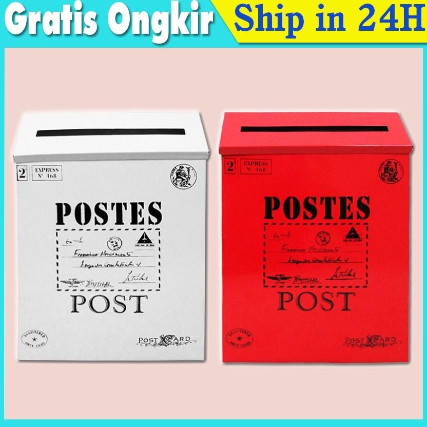 

Kotak Pos Surat Mail Box bahan besi plat DiM