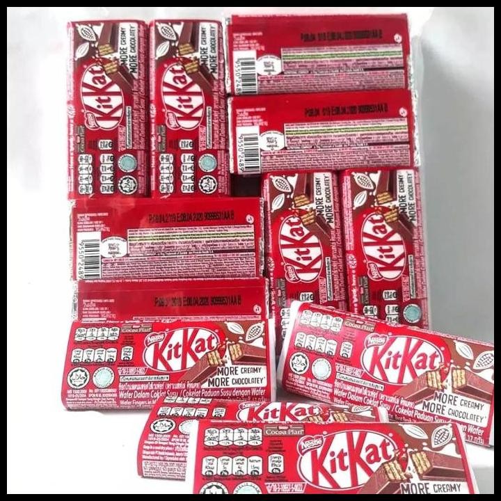 

Terlaris Kitkat Kit Kat Coklat 2F Finger Chocolate (Per Box) Murah Sale Good Quality