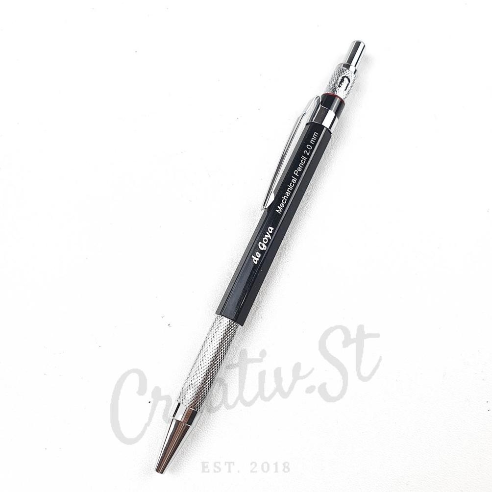 

De Goya Pensil Mekanik Metal Besi Mechanical Pencil 2.0 Mm 2.0Mm DiM