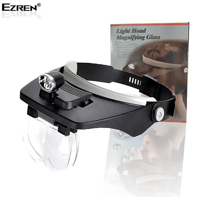 

Sale Ezren Ez-0494 Light Head Magnifying Glass Kaca Pembesar Model Topi Led