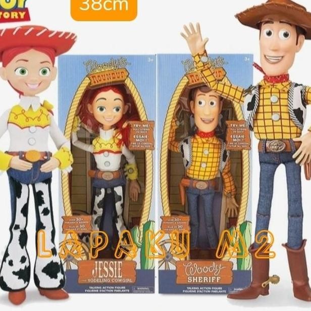 Fure Boneka Toy Story Talking Woody Disney Pixar