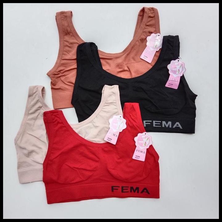 Terlaris 12 Pcs Miniset Bh Wanita Bra Rajut Remaja Dewasa Fema Bahan Tebal Lembut Nyaman Dipakai Goo