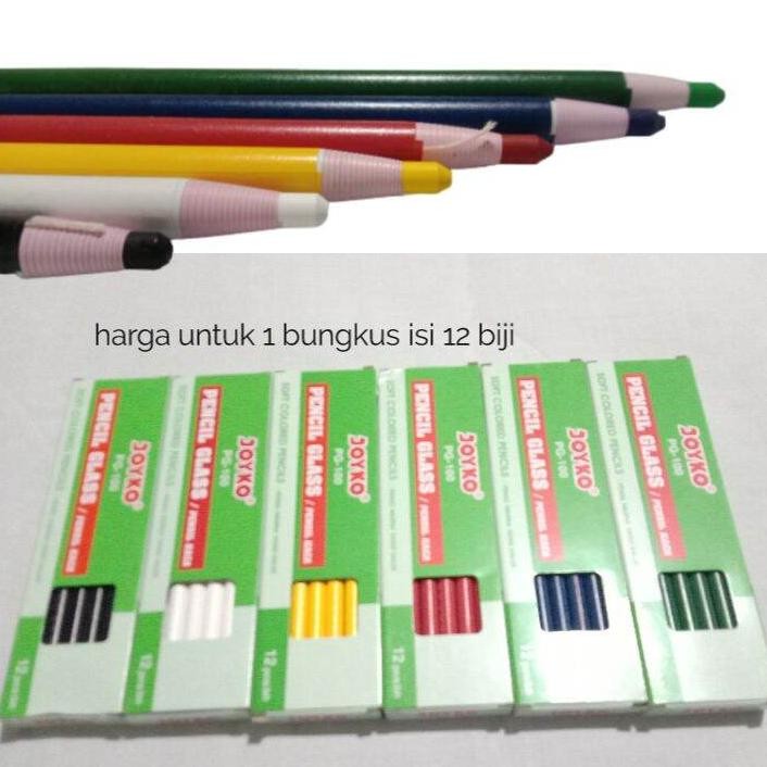 

Kapur pensil 1 bungkus isi 12 biji / pensil glass / pensil kaca / kapur pensil pola jahit / Alat jahit / kebutuhan menjahit / alat konfeksi / alat alat mesin jahit / suku cadang / peralatan mesin jahit DiM