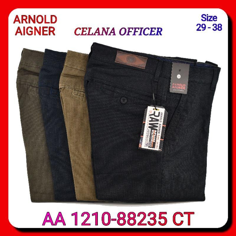 Celana Officer Pria Arnold Aigner Aa 1210-88235 Terbaru Best Quality 100% Original