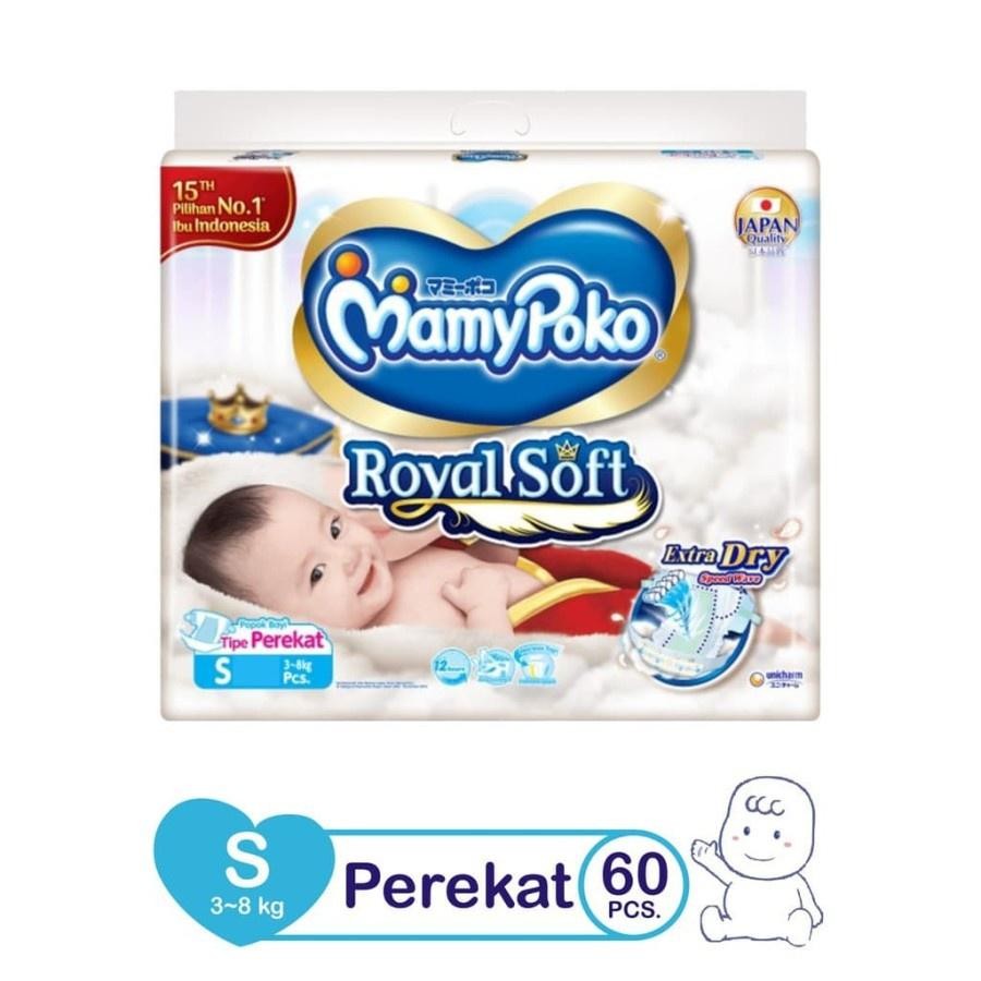 Mamy Poko Royal Soft S60 Perekat New Best Quality 100% Original