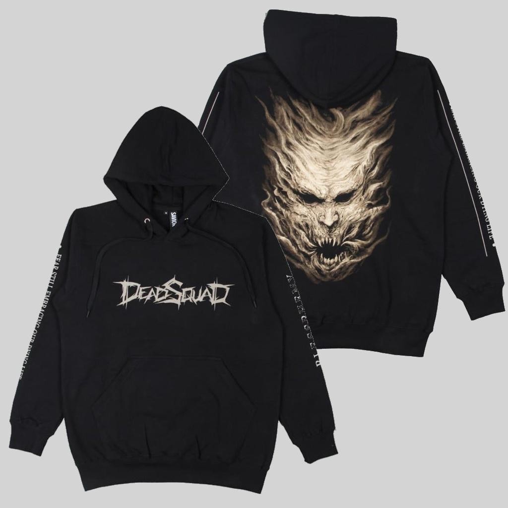 Sweater Hoodie Pria Deadsquad Blesshemy Unisex Fleece Tebal 300Gsm Terlaris Best Quality 100% Origin