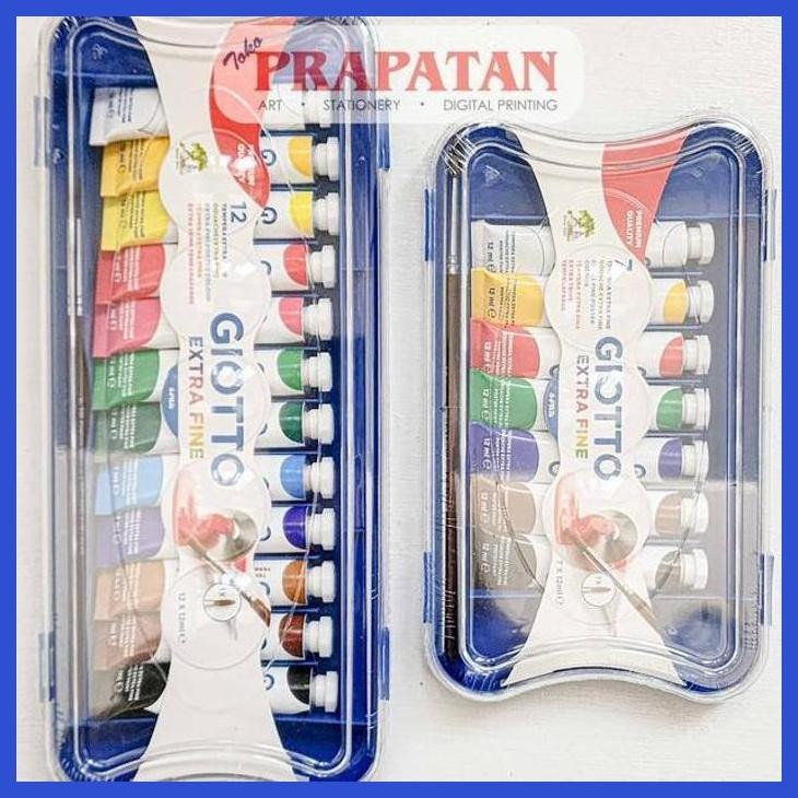 

( SEKOLAH / LUKIS ) SALE GIOTTO GOUACHE EXTRA FINE TUBE SET | CAT GOUACHE (SENI / MENGGAMBAR / ART / KERAJINAN ) PRIVASI AMAN