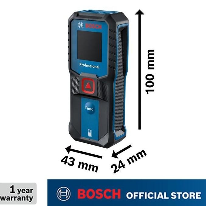 

Sale Bosch Laser Range Finder / Pengukur Jarak Laser 30Meter Glm 30-23 G
