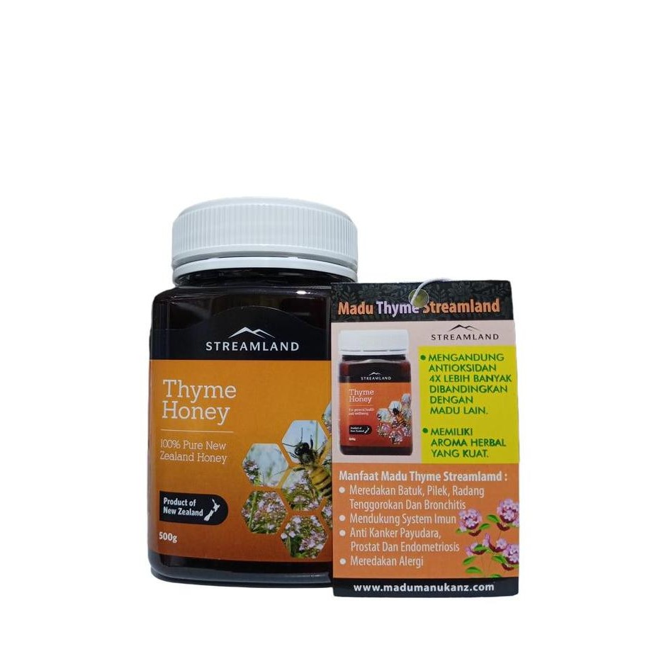 

NEW Thyme Honey Streamland 500gr READY