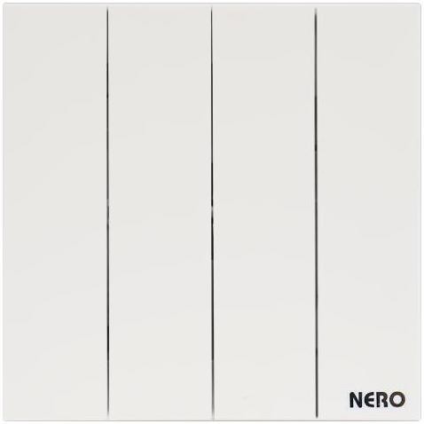 populer] Saklar 4 Gang NERO Vega Matte White & Grey Q3L1641 - MW / GR