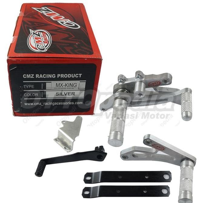 """] Footstep Bebek Underbone CMZ Jupiter Mx King 150 Full Set silver