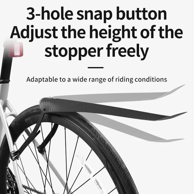 Diskon Bike Fender Spakbor Wing Mudguard Ass Saver Lightweight Sepeda Roadbike Mtb Gravel Murah