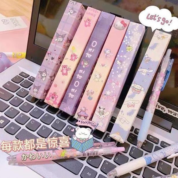 

Pulpen Gel Model Cetek Pena Karakter Animasi Cantik Viral Dengan Kemud