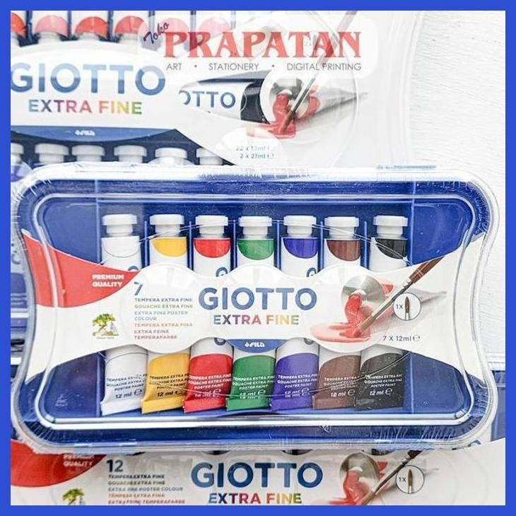 

( SEKOLAH / LUKIS ) SALE GIOTTO EXTRA FINE POSTER COLOR TUBE (SENI / MENGGAMBAR / ART / KERAJINAN ) GOOD QUALITY
