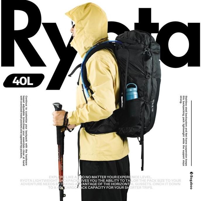 Promo Bogaboo Ryota Tas Gunung Carrier Ultralight 40 L -  Tas Backpack Bogaboo Seri Ryota 40 L -  Ta